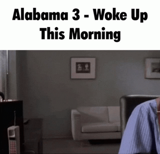 Christian Bale Alabama 3 Woke Up This Morning GIF