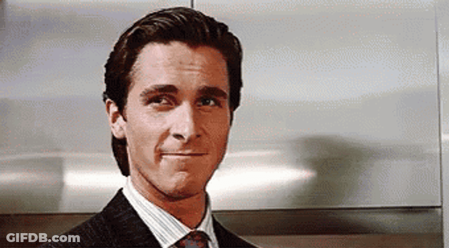 Christian Bale I Don't Know GIF