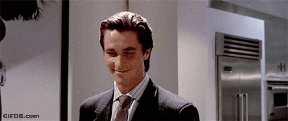 Christian Bale Oh Stop It GIF