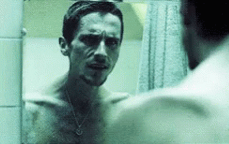 Christian Bale Trevor Reznik The Machinist GIF