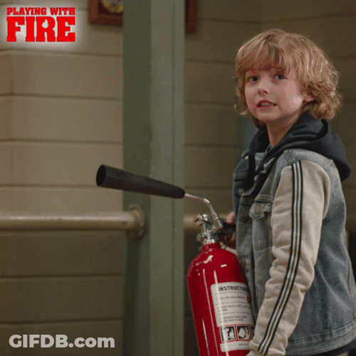 Christian Convery Fire Extinguisher GIF
