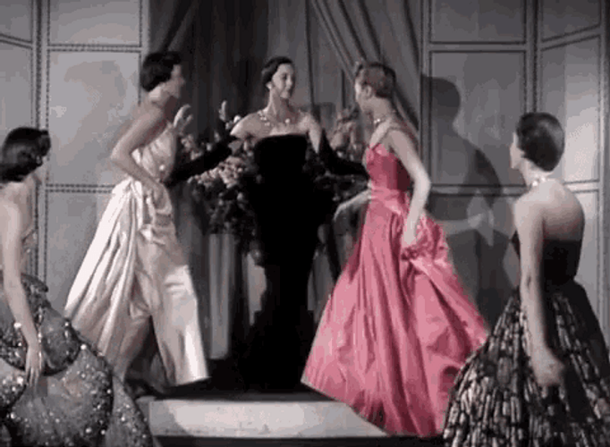 Christian Dior 50'S Collection GIF