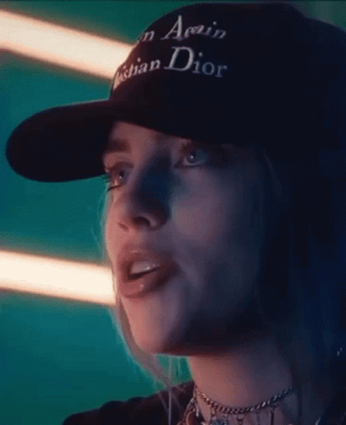 Christian Dior Billie Eilish GIF