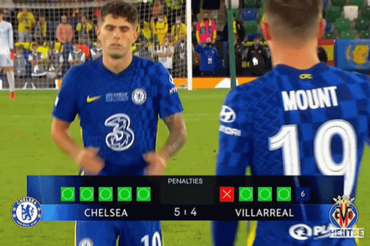 Christian Pulisic Mason Tony Mount High Five GIF