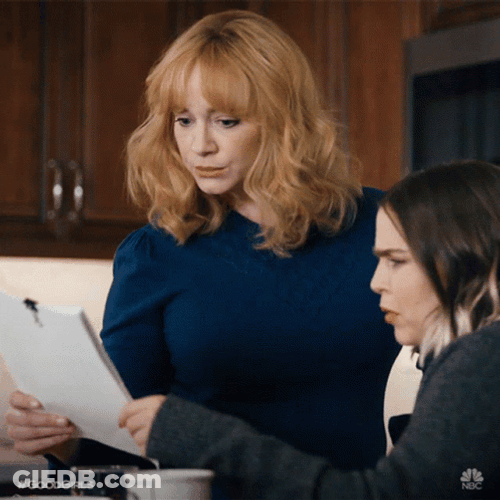 Christina Hendricks Is Upset GIF