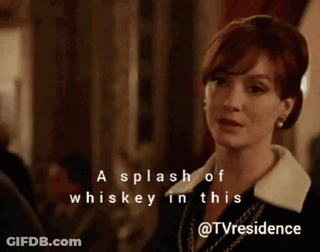 Christina Hendricks Serious Moment GIF