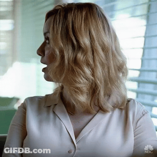 Christina Hendricks Shocked Reaction GIF