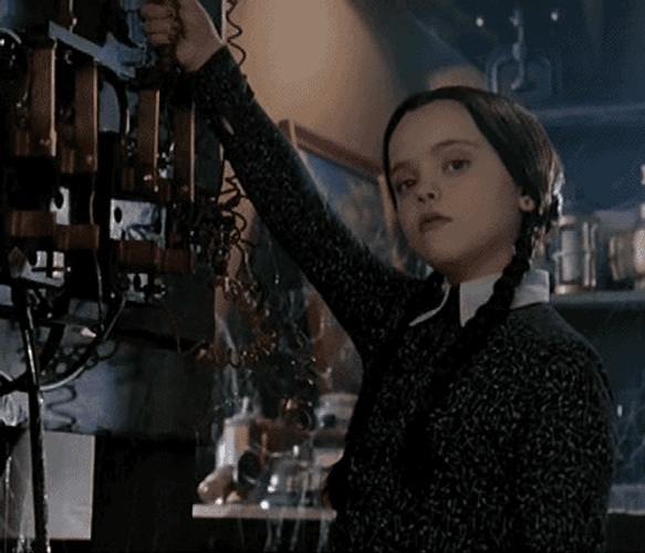 Christina Ricci Wednesday Vibes On Friday 13Th GIF