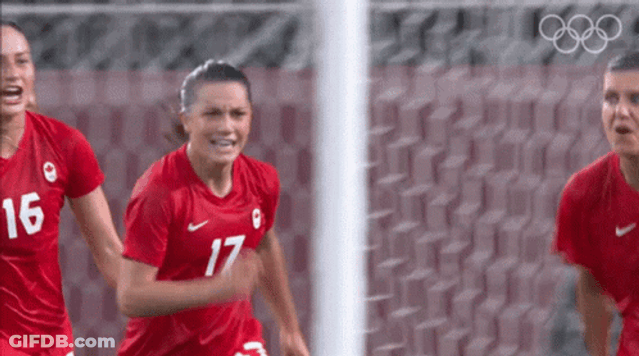 Christine Sinclair Football Time GIF