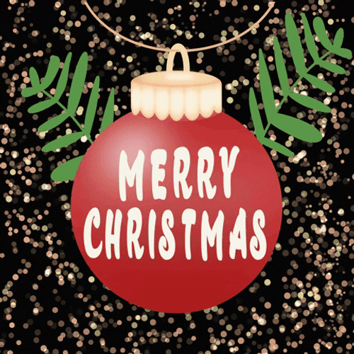 Christmas Ball Happy Christmas GIF