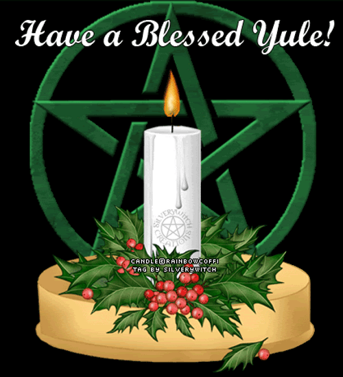 Christmas Blessings Have A Blessed Yule GIF