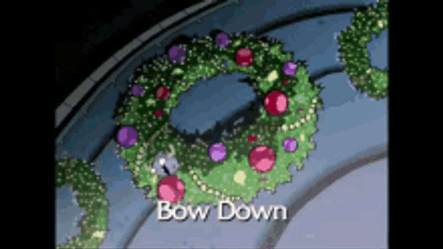 Christmas Bow Down GIF