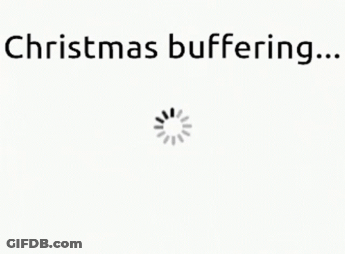 Christmas Buffering Meme Waiting For Holidays GIF
