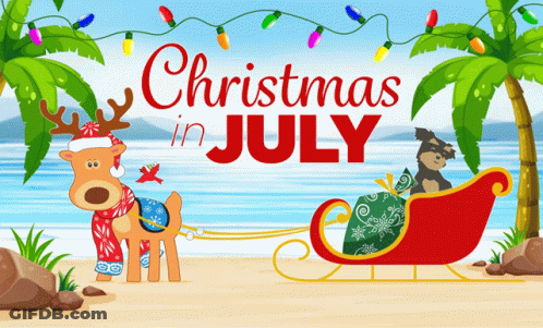 Christmas In July GIF