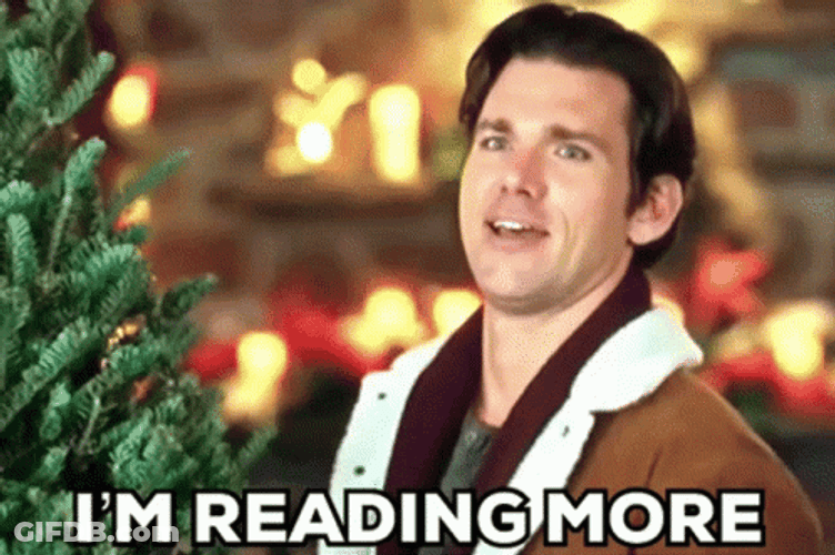 Christmas In July I'm Reading More GIF