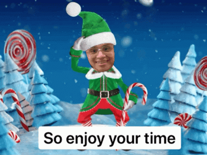 Christmas In July So Enjoy Your Time GIF