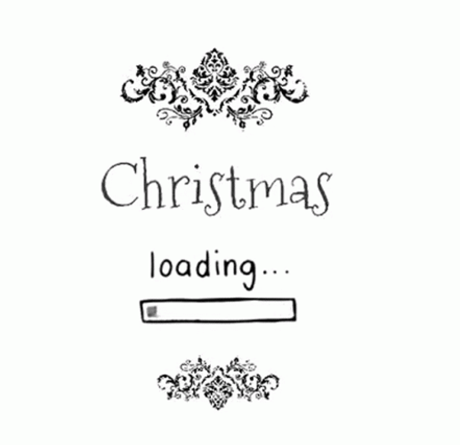 Christmas Loading Bar GIF