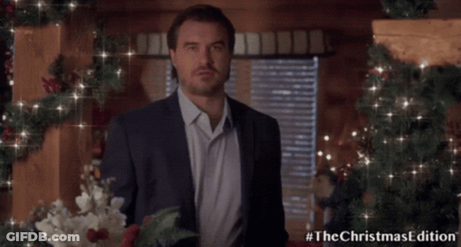 Christmas Party Romance Edition GIF