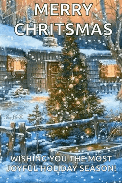 Christmas Snow GIF
