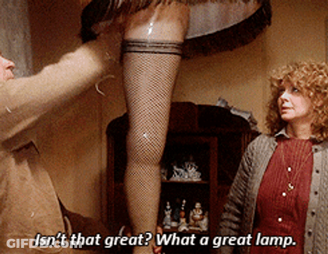 Christmas Story Leg Lamp GIF