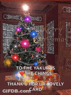Christmas Tree With Gifts And To The Yakuras The Chings GIF