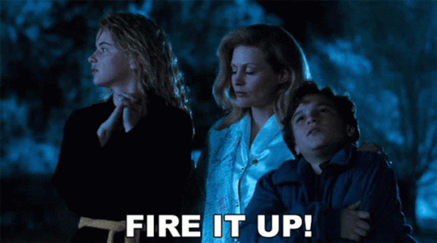 Christmas Vacation Fire It Up GIF
