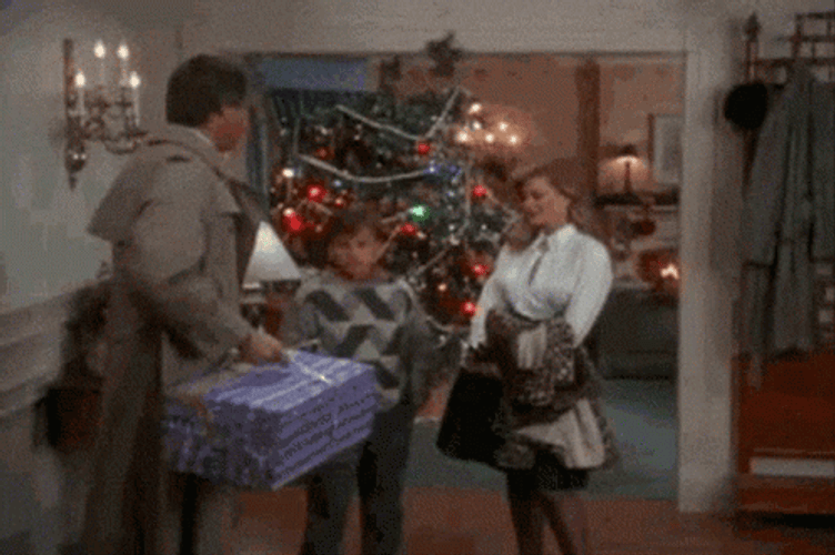 Christmas Vacation Gift Moving GIF