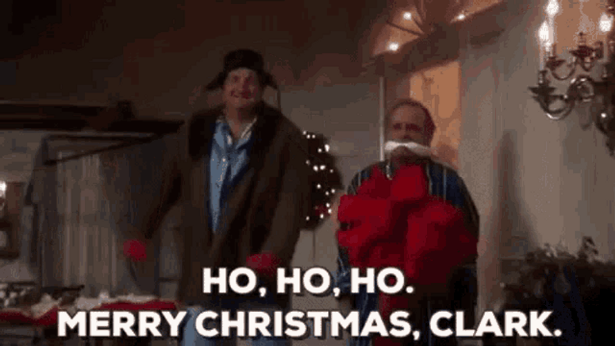 Christmas Vacation Ho Ho Ho GIF