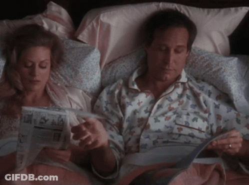 Christmas Vacation Magazine GIF
