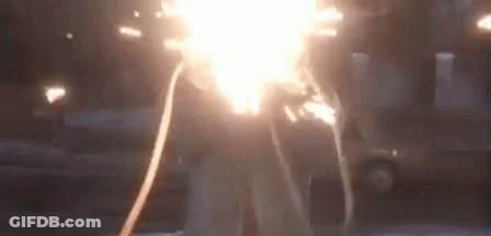 Christmas Vacation Wires GIF