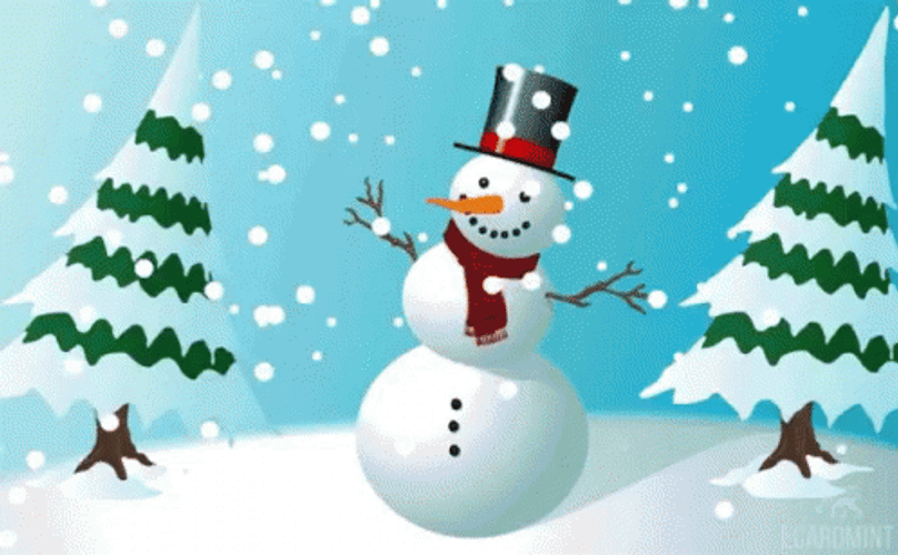 Christmas Wednesday Snowman Dancing GIF