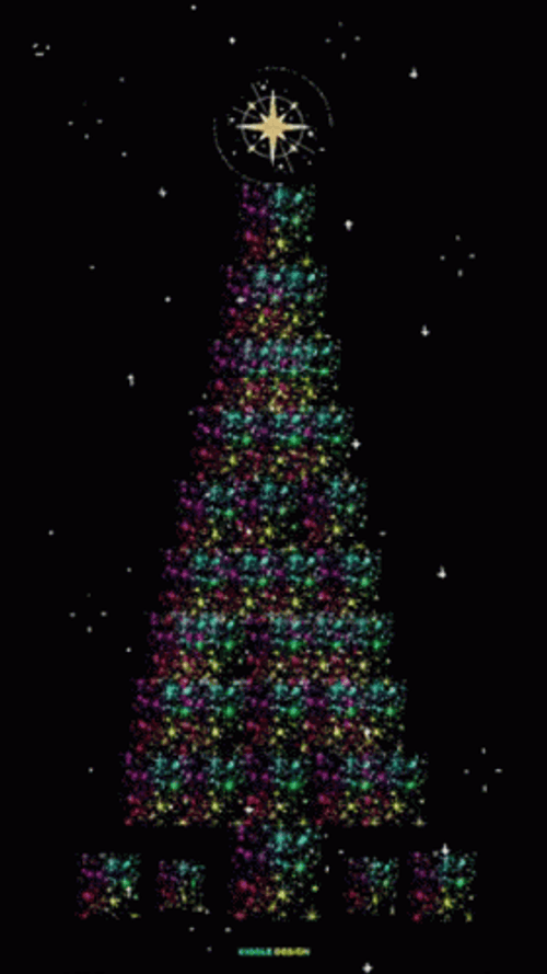 Christmas Wednesday With Christmas Tree Lights GIF