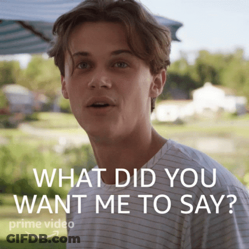 Christopher Briney Happy What Do You Want GIF