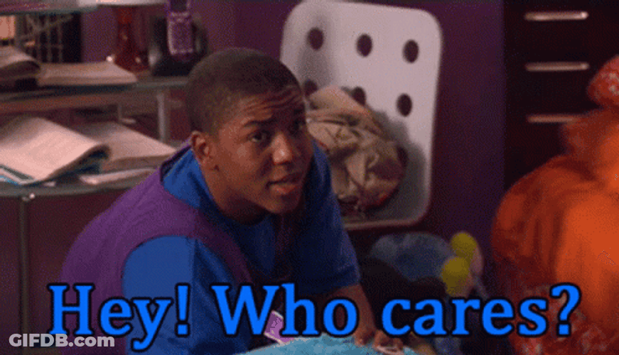 Christopher Massey Who Cares GIF