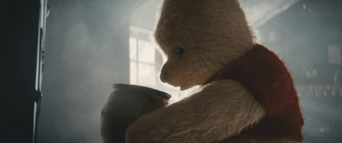 Christopher Robin Winnie The Pooh Honey GIF