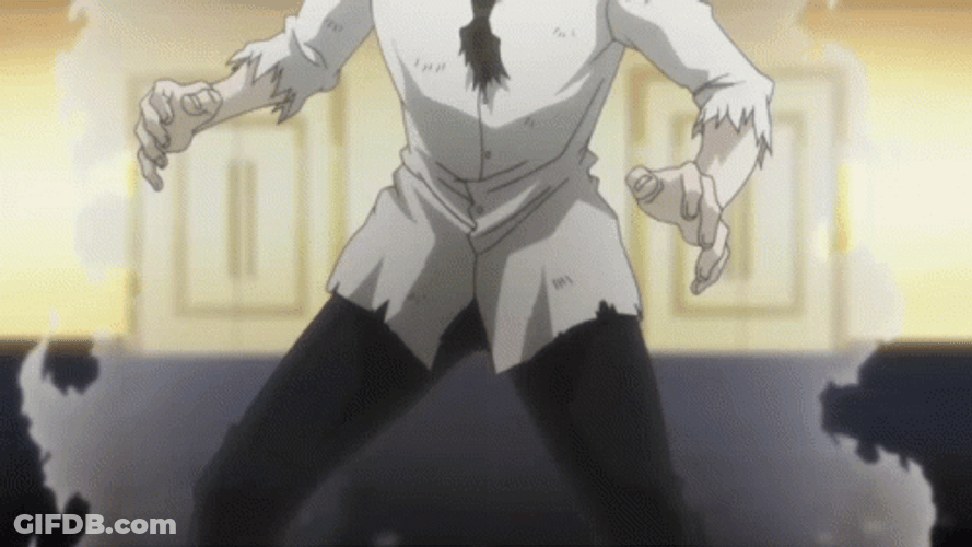 Chrollo In A Rough Encounter GIF
