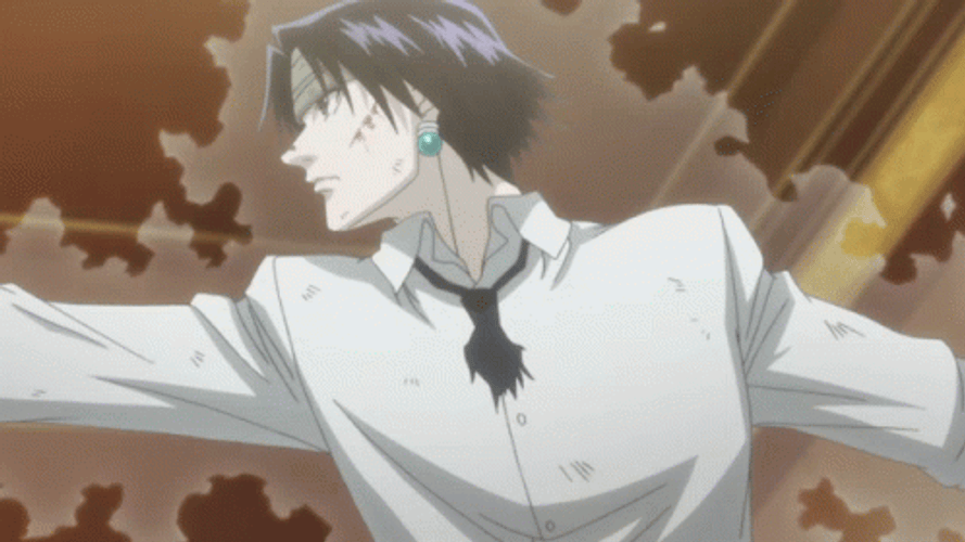 Chrollo In His Nen GIF