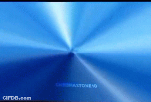 Chromastone 10 On Blue Background GIF