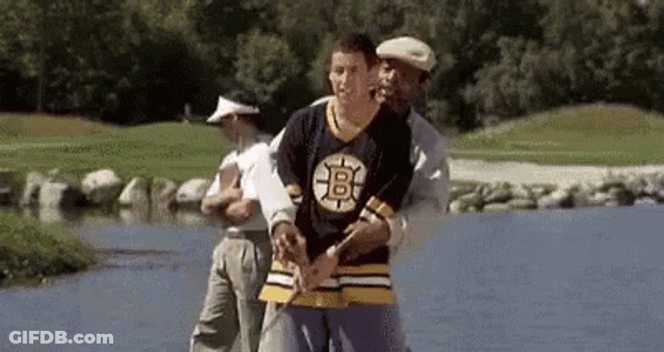 Chubbs Happy Gilmore Funny Dancing GIF