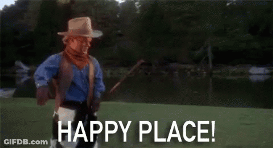 Chubbs Happy Gilmore Happy Place GIF