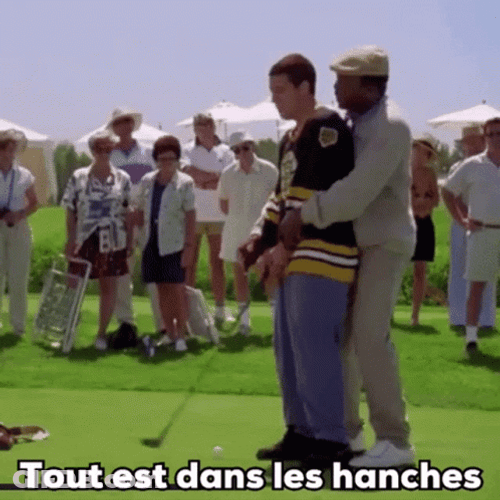 Chubbs Happy Gilmore Its All In The Hips Golf GIF