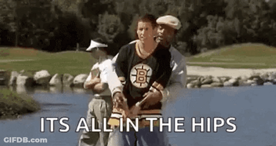 Chubbs Happy Gilmore Its All In The Hips GIF
