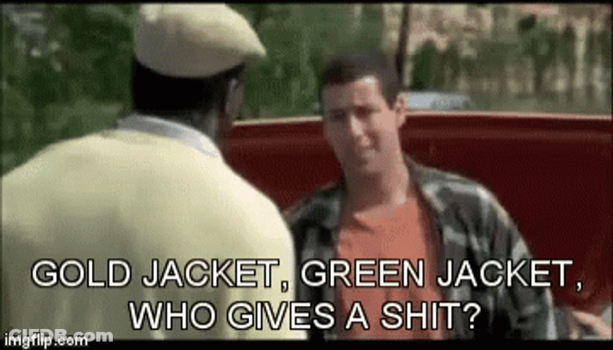 Chubbs Happy Gilmore Jacket GIF
