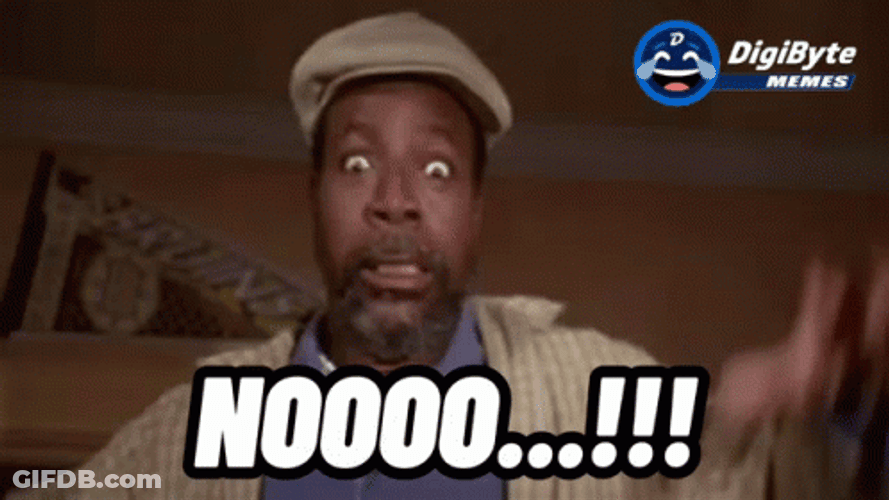 Chubbs Happy Gilmore Noooo GIF