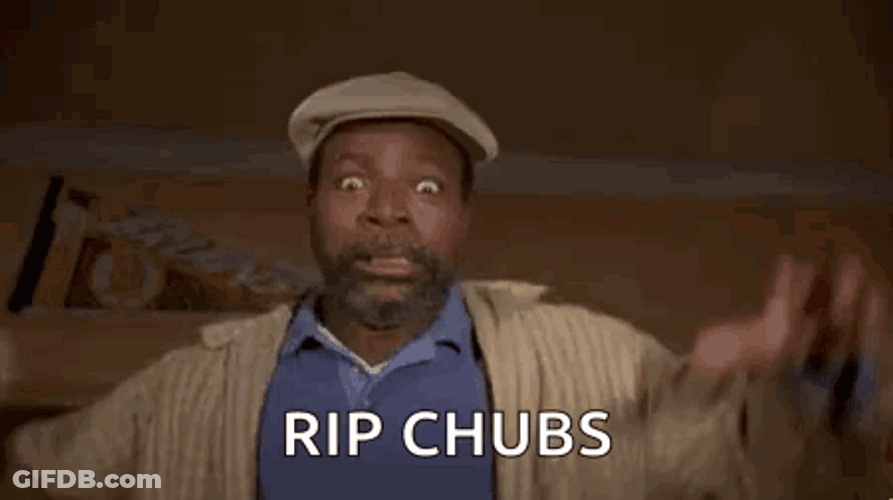 Chubbs Happy Gilmore Screaming Rip GIF