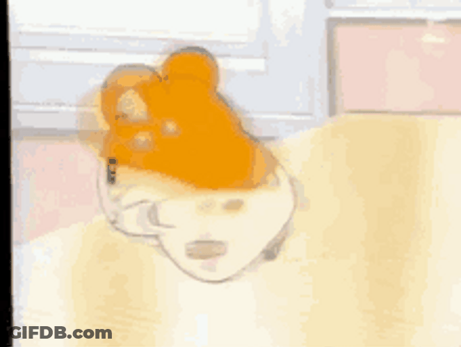 Chubby Hungry Hamtaro Mouth Full Pinch GIF