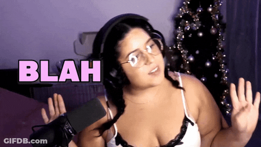 Chubby Live Streamer Yapping GIF