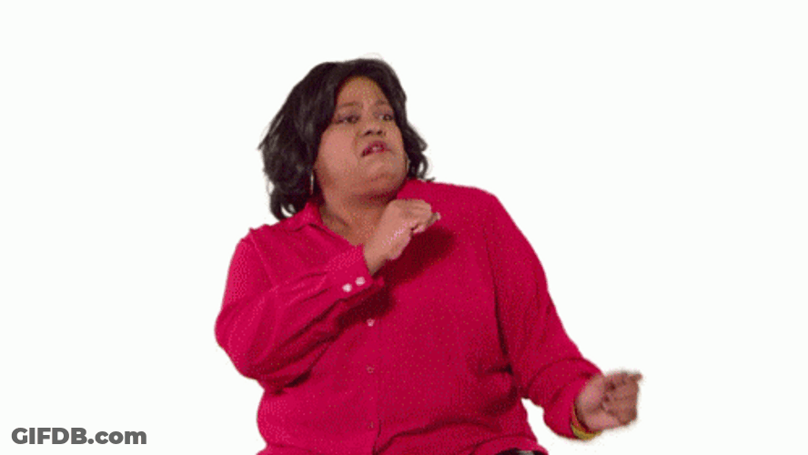 Chubby Woman Dancing GIF