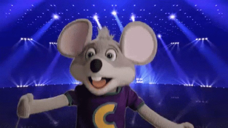 Chuck E Cheese On A Center Stage GIF