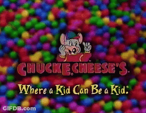 Chuck E. Cheese's Where A Kid Can Be A Kid GIF